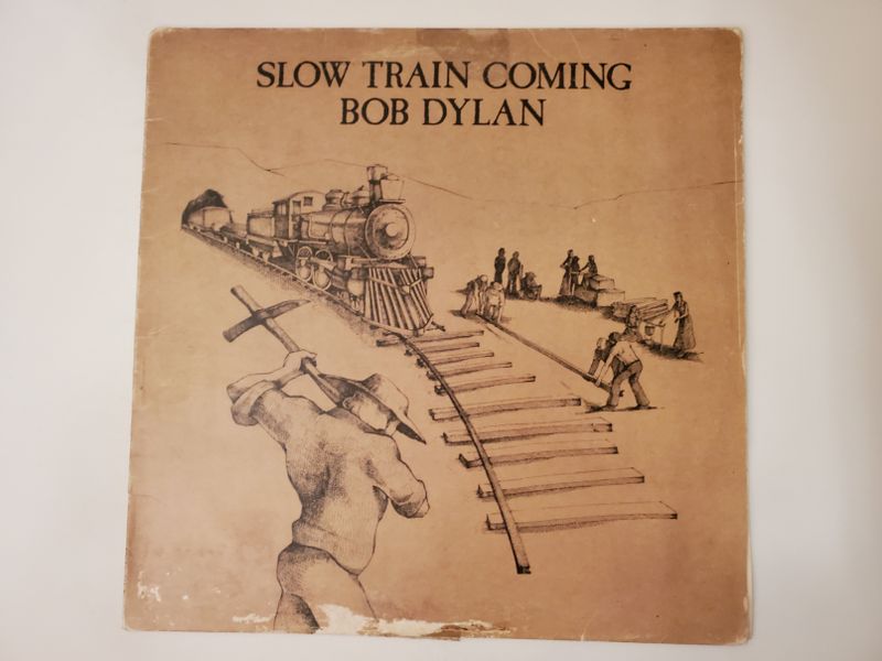 Bob Dylan Slow Train Coming vinyl record